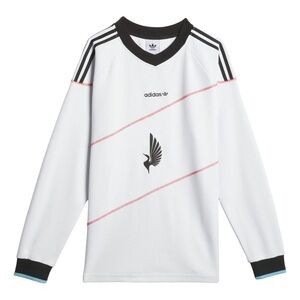 adidasMNUFC X Familia Long Sleeve Jersey 'Crystal White'